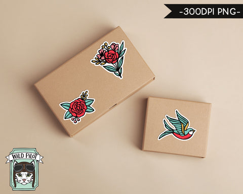 PRINTABLE Valentines Day Sticker files, Valentines Day PNG file, Valentines day Printable Sticker file, Printable Planner Sticker Download Sublimation Wild Pilot 