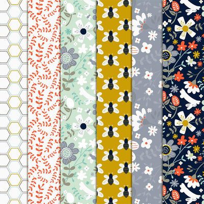 Printable Vinyl Patterns | Printable Backgrounds | Spring Revival So Fontsy Design Shop 