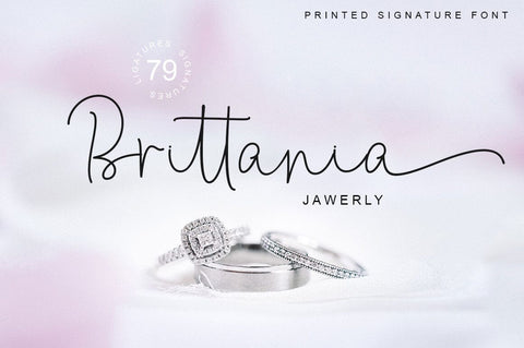 Printed Signature Font Rotterlab studio 