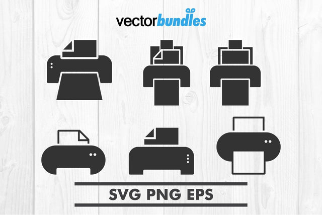 Printer clip art svg SVG vectorbundles 