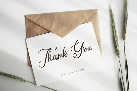 Priscyla Luxury Script Font Creatype Studio 