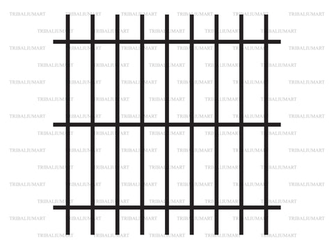 Prison bars SVG TribaliumArtSF 