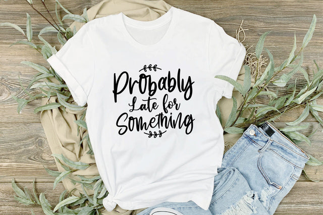 Probably Late for Something svg SVG orpitasn 