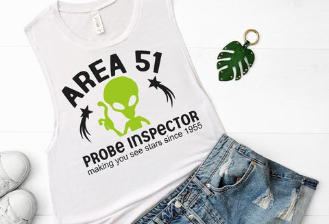 Probe Inspector - Area 51 SVG SVG So Fontsy Design Shop 