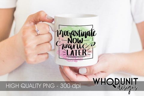 Procrastination Bundle for Sublimation SVG Whodunit Designs 