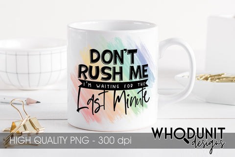 Procrastination Bundle for Sublimation SVG Whodunit Designs 