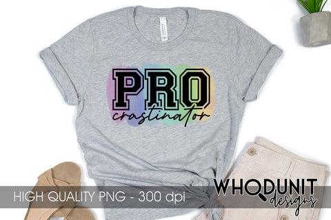 Procrastination Bundle for Sublimation SVG Whodunit Designs 