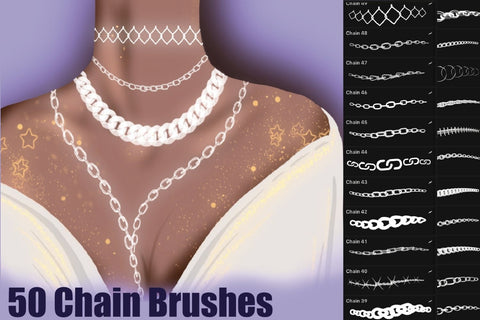 Procreate Chain Brushes SVG SvgOcean 