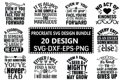 Procreate svg design bundle SVG designer krishna 