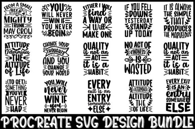 Procreate SVG Design Bundle SVG SVGista 