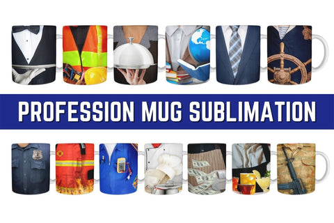 Profession Mug Sublimation Sublimation SvgOcean 