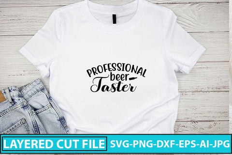 Professional Beer Taster SVG Cut File SVG Syaman 