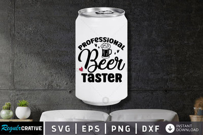 Professional beer taster SVG SVG Regulrcrative 