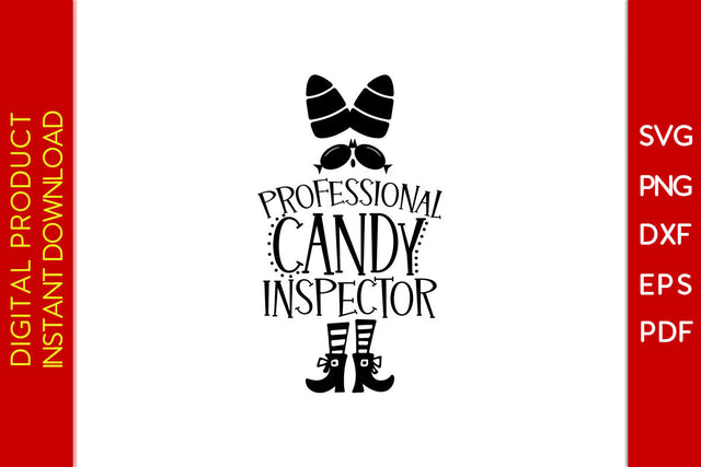 Professional Candy Inspector Halloween SVG PNG PDF Cut File SVG Creativedesigntee 