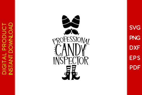 Professional Candy Inspector Halloween SVG PNG PDF Cut File SVG Creativedesigntee 