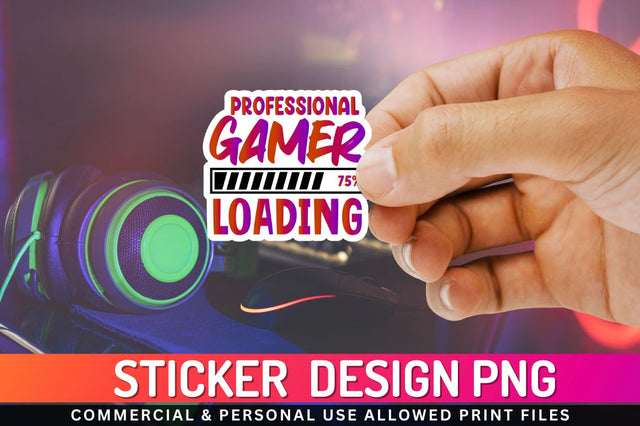 Professional Gamer Sublimation PNG Sublimation Regulrcrative 