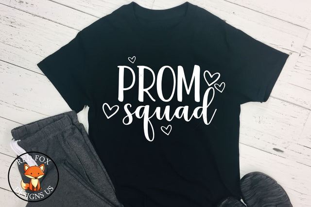 Prom Squad SVG | High School SVG DXF PNG Cut File SVG RedFoxDesignsUS 
