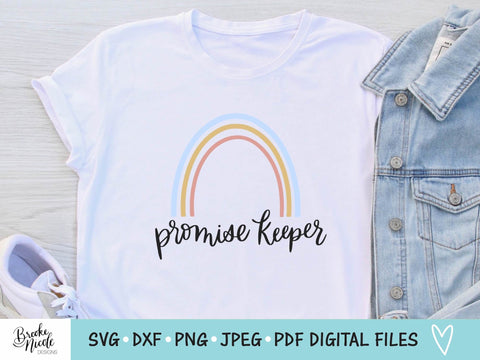 Promise Keeper SVG Cut File | Christian tshirt SVG | png | jpeg | dxf | Cricut SVG | Silhouette | Instant Download | farmhouse sign svg SVG Brooke Nicole Designs 