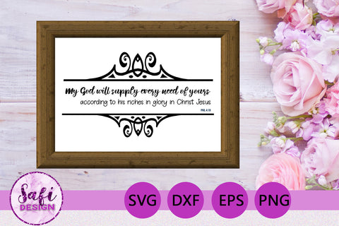 Promises of God Cut File Bundle SVG Safi Design 