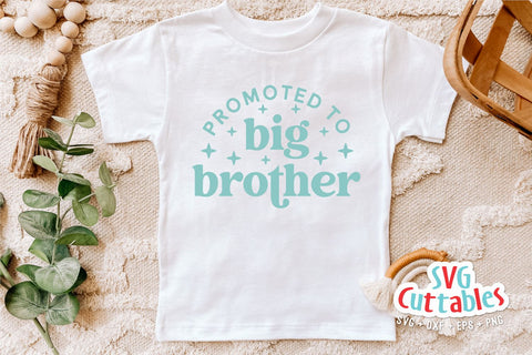 Promoted to Big Brother svg - Sibling svg - Cut File - svg - dxf - eps - png - Silhouette - Cricut SVG Svg Cuttables 