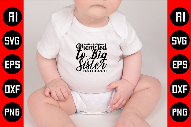 Promoted To Big Sister SVG CraftlabSvg29 