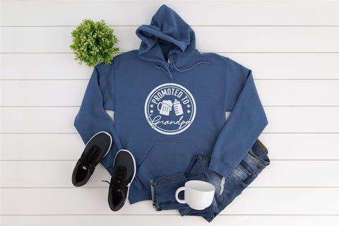 Promoted To Grandpa - SVG, PNG, DXF, EPS SVG Elsie Loves Design 