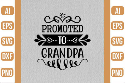 promoted to grandpa svg SVG shah alam 