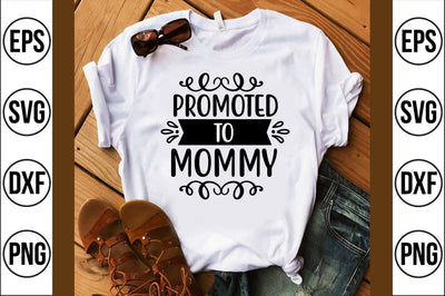promoted to mommy svg SVG shah alam 