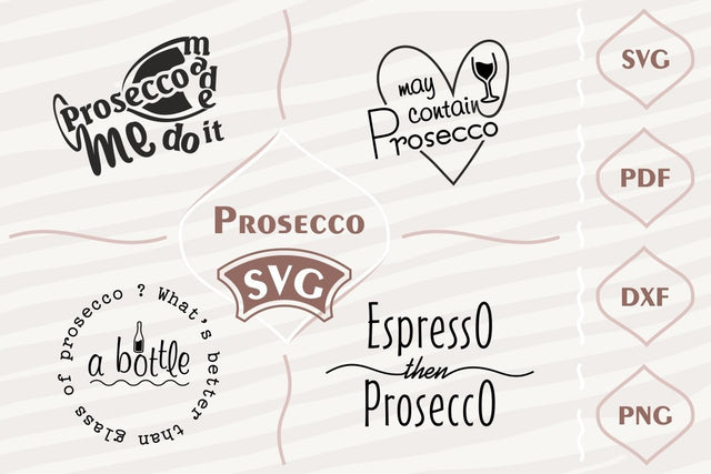 Prosecco SVG bundle SVG Digital Mojito 