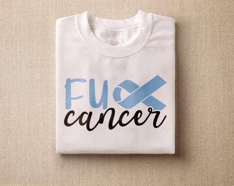 Prostate Cancer Awareness SVG Bundle, 25 Designs, Prostate Cancer Ribbon SVG, Light Blue Cancer Ribbon SVG SVG HappyDesignStudio 