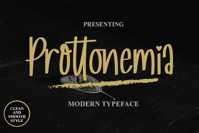 Prottonemia Font Supersemar Letter 