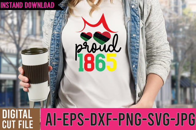 Proud 1865 SVG Cut File SVG BlackCatsMedia 