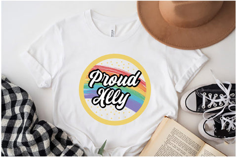 Proud Ally LGBT Pride Month Sublimation Sublimation Jagonath Roy 