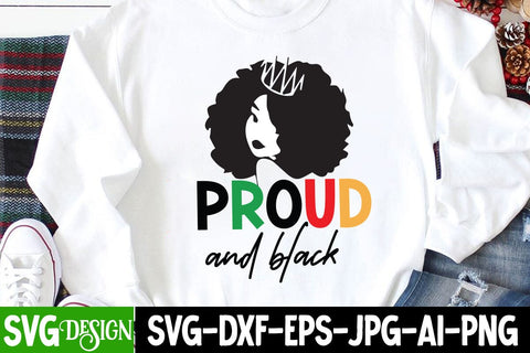 Proud And Black SVG Cut File SVG BlackCatsMedia 