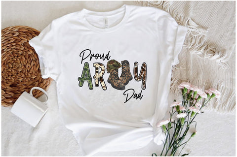 Proud Army Dad Sublimation Sublimation Jagonath Roy 