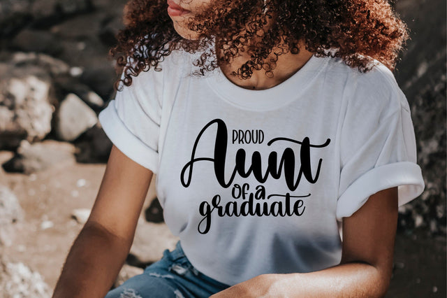 Proud Aunt of a Graduate SVG orpitasn 