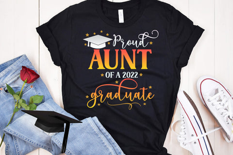 Proud Aunt of Graduate 2022 Sublimation I Graduation 2022 Sublimation Happy Printables Club 