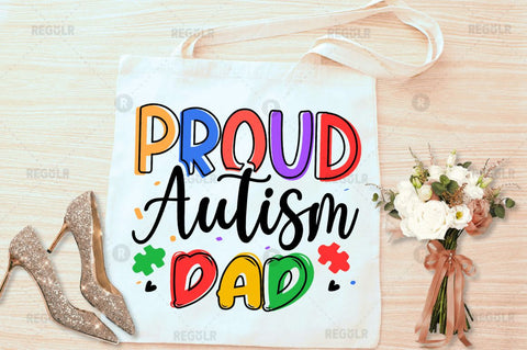 Proud autism dad SVG SVG Regulrcrative 