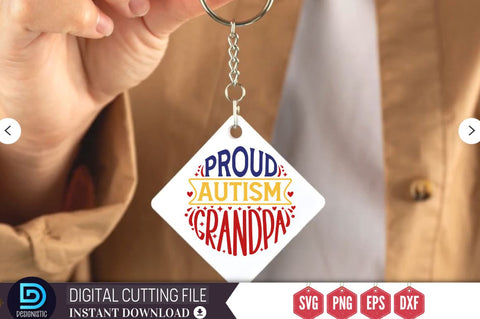 Proud autism grandpa SVG SVG DESIGNISTIC 