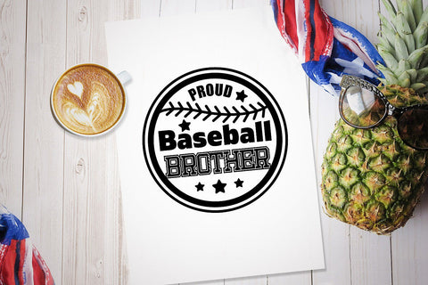 Proud Baseball Brother SVG SVG VectorSVGdesign 