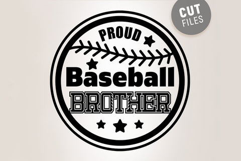 Proud Baseball Brother SVG SVG VectorSVGdesign 