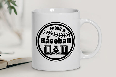 Proud Baseball Dad SVG SVG VectorSVGdesign 