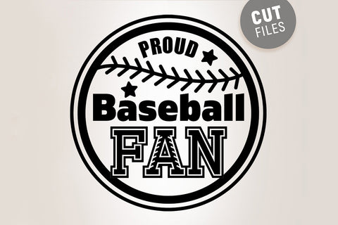 Proud Baseball Fan SVG SVG VectorSVGdesign 