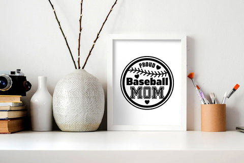 Proud Baseball Mom SVG SVG VectorSVGdesign 