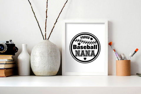 Proud Baseball Nana SVG SVG VectorSVGdesign 