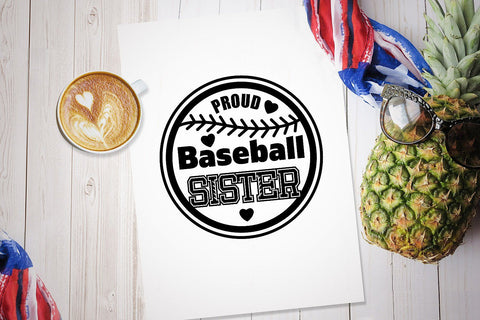 Proud Baseball Sister SVG SVG VectorSVGdesign 