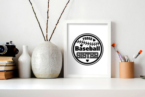 Proud Baseball Sister SVG SVG VectorSVGdesign 