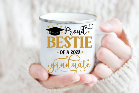 Proud Bestie of Graduate 2022 Sublimation I Graduation 2022 Sublimation Happy Printables Club 