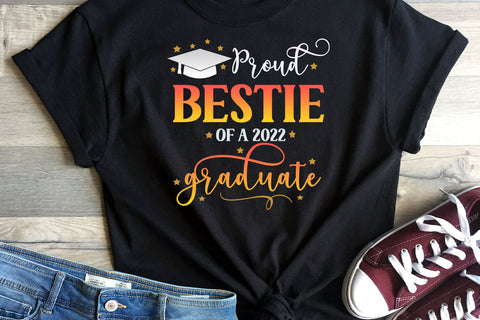 Proud Bestie of Graduate 2022 Sublimation I Graduation 2022 Sublimation Happy Printables Club 