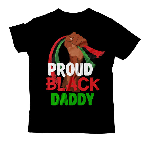 Proud Black Daddy T-Shirt Design , Proud Black Daddy SVG Cut File SVG BlackCatsMedia 